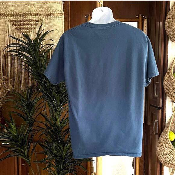 Walt Disney World Mickey T-Shirt L | Vintage Style Blue Graphic Tee Disney WDW - Picture 2 of 5